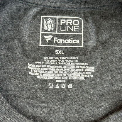 Camiseta de manga corta gris jaspeado (tallas grandes)