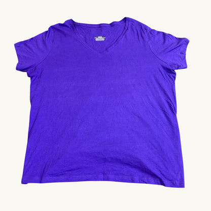 Camiseta con cuello de pico (tallas grandes)