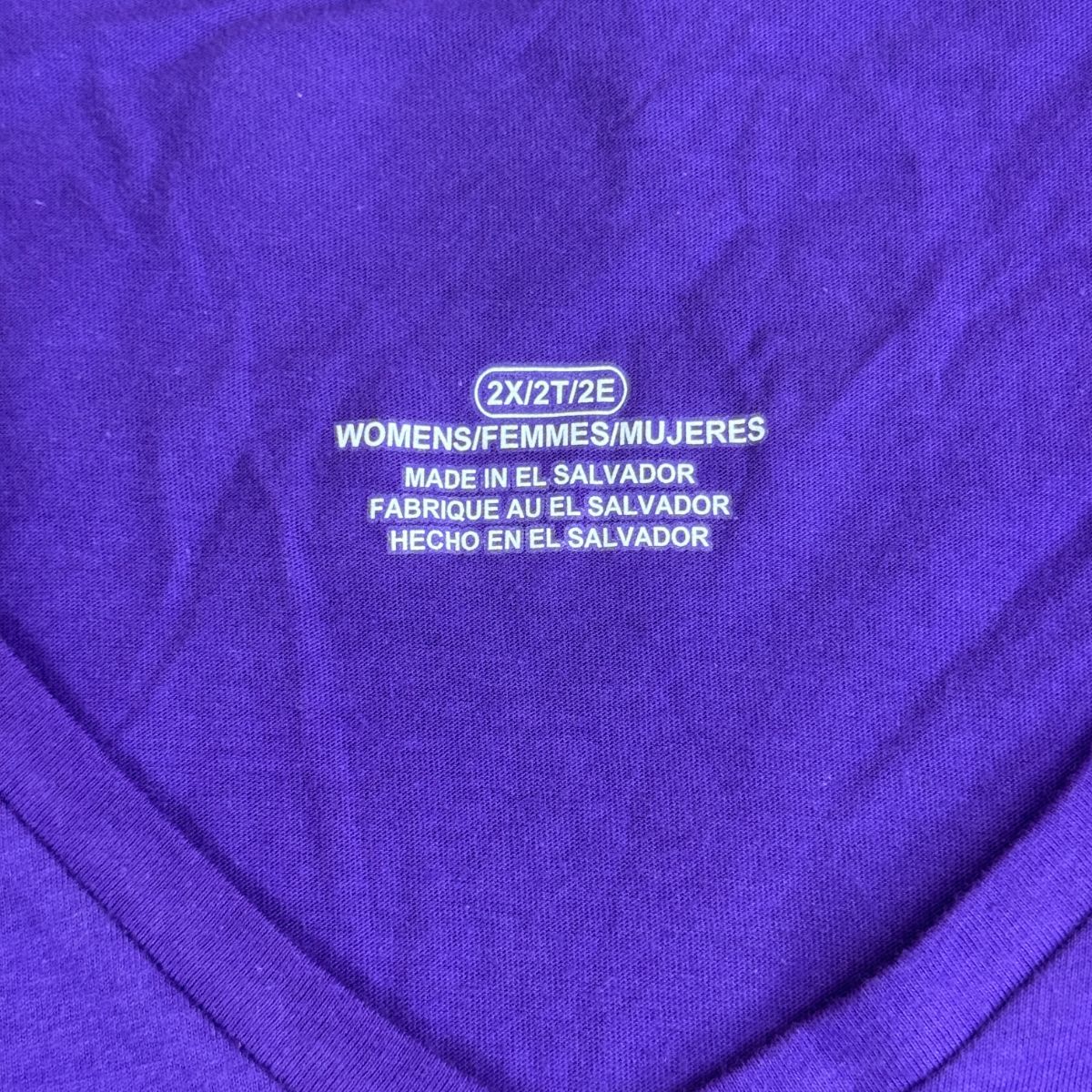 Undecorated Short Sleeve V-Neck Tee (Plus Sizes)