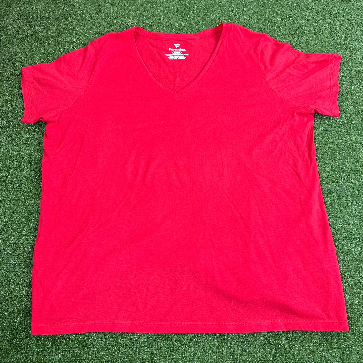 Short Sleeve V-Neck Tee (Plus Sizes)