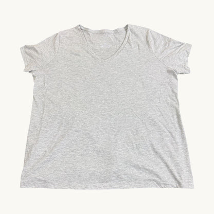 Camiseta Heather con cuello de pico (tallas grandes)