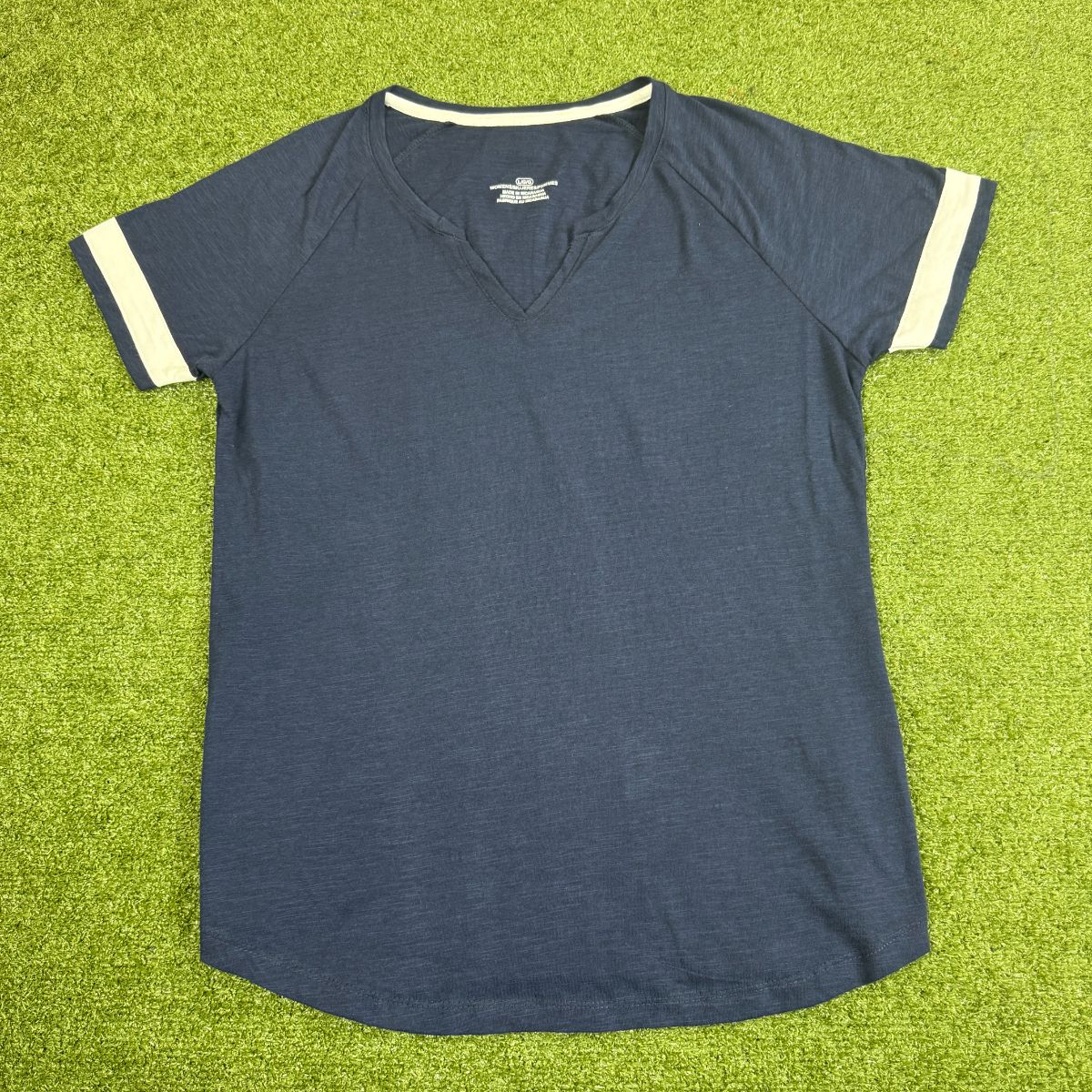 Undecorated Women's Short Sleeve Notch Neck Tee