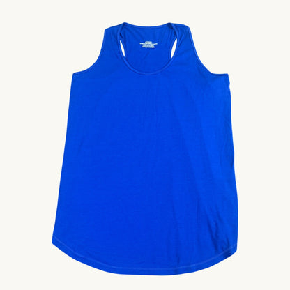 Camiseta sin mangas con espalda nadadora y cuello redondo