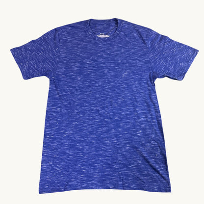 Camiseta de manga corta jaspeada