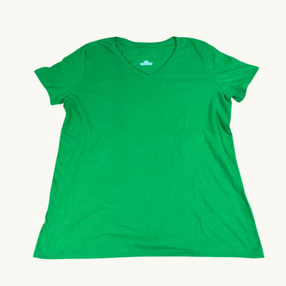 Camiseta de manga corta y cuello de pico
