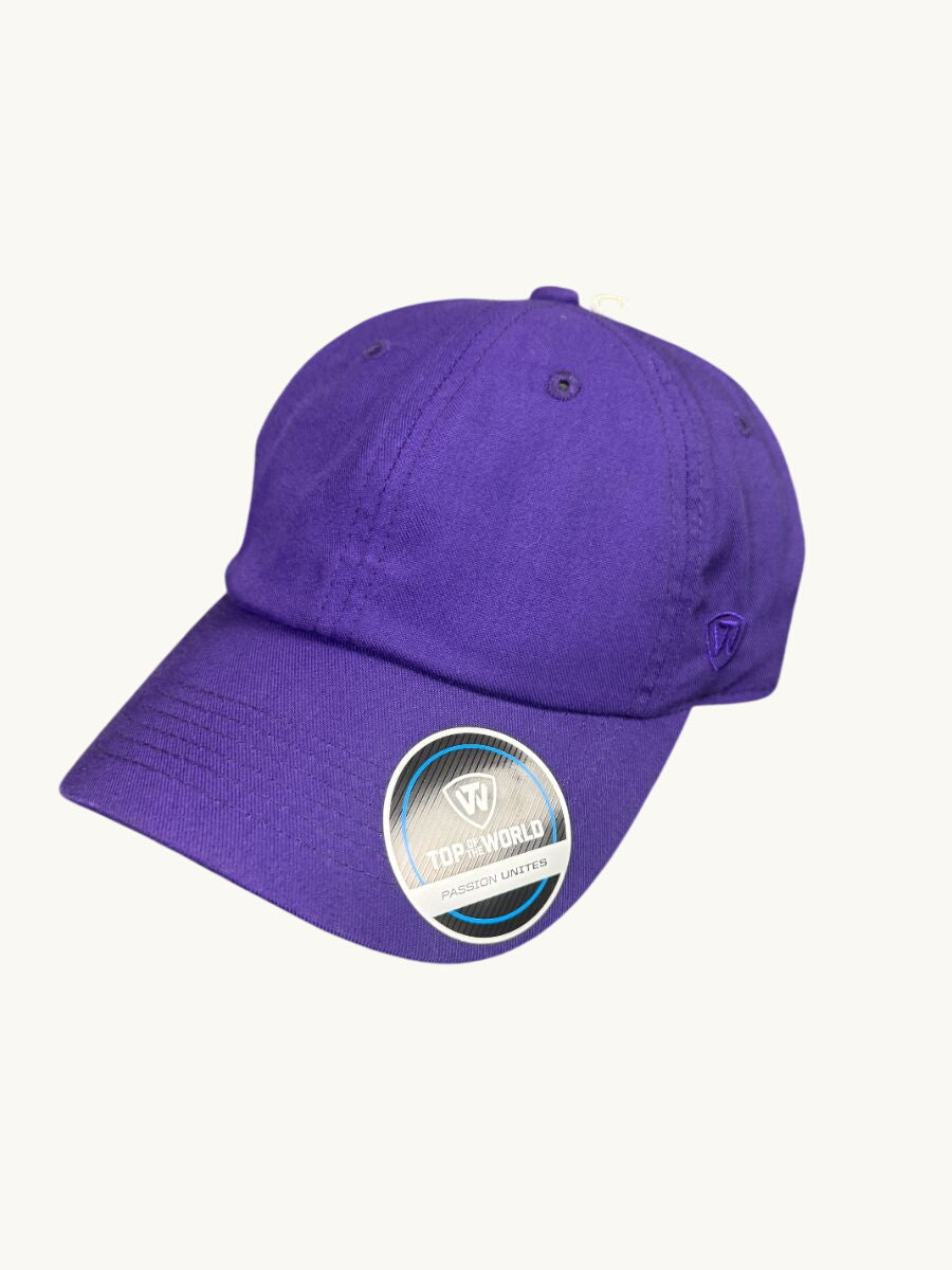 Undecorated Adjustable Flat Bill Cap