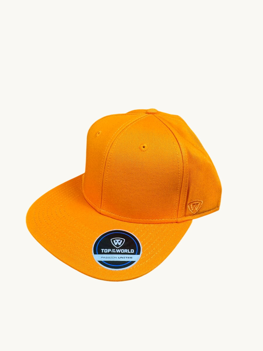 Adjustable Flat Brim Snapback Cap