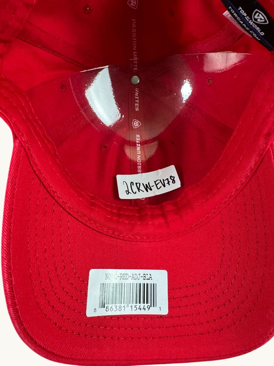 Undecorated Adjustable Curved Bill Cap