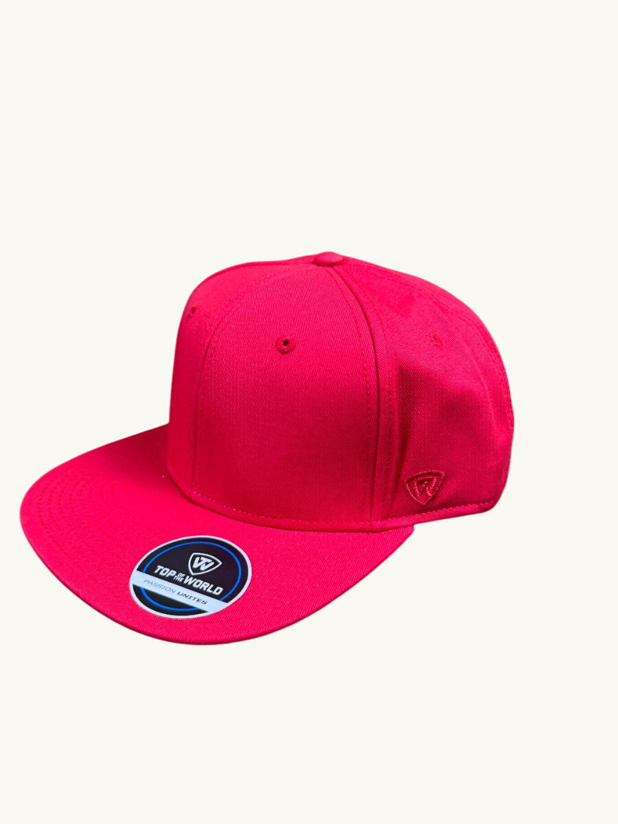 Adjustable Flat Brim Snapback Cap