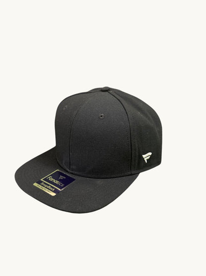 Undecorated Structured Mid-Crown Adjustable Cap