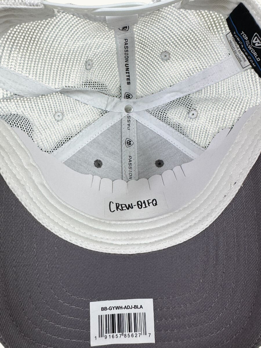 Undecorated Adjustable Curved Bill Cap