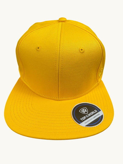 Adjustable Flat Bill Snapback Cap