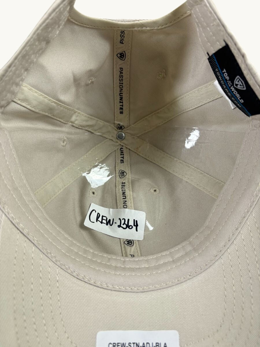 Undecorated Adjustable Curved Bill Cap