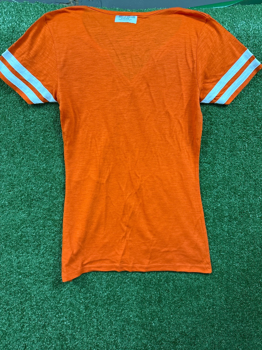 Undecorated Women's Short Sleeve Notch Neck Tee
