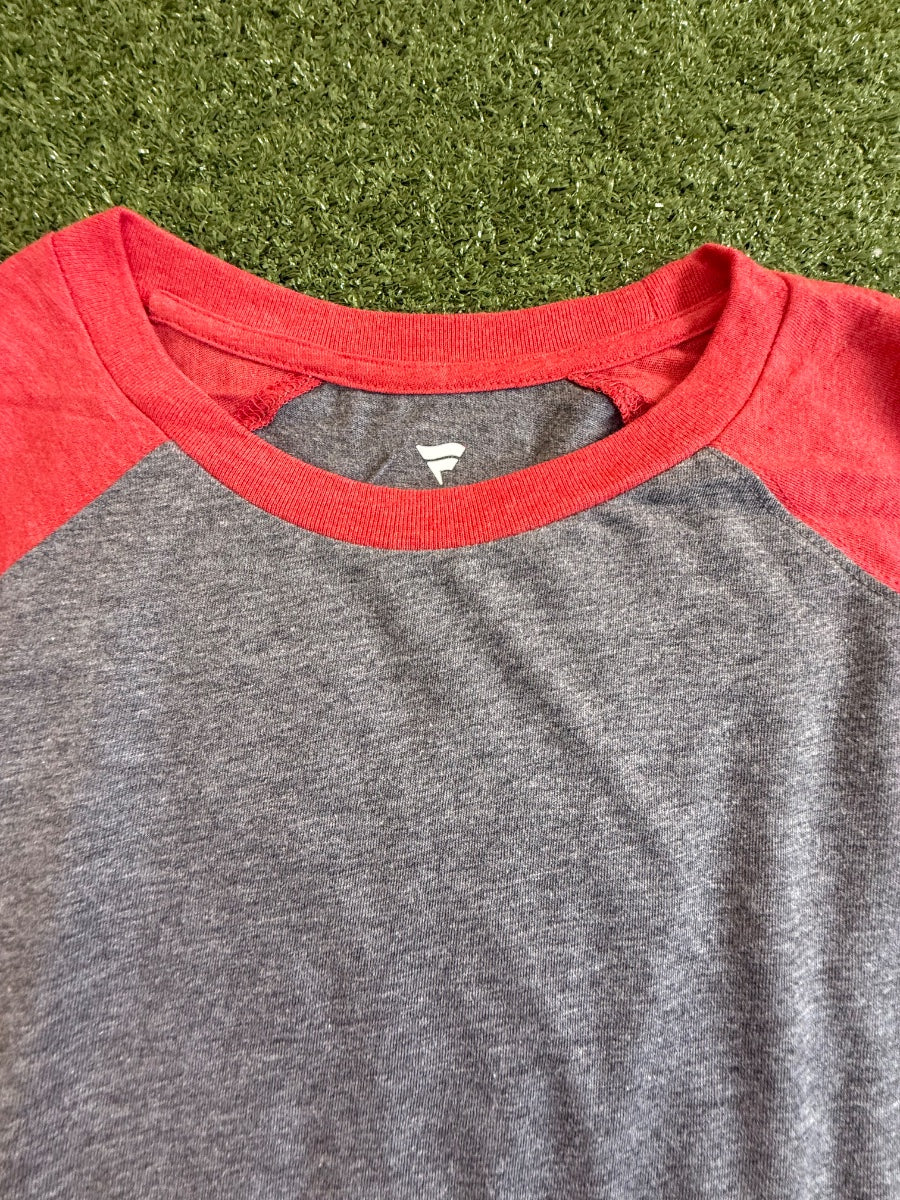 Bayou Blanks Adult Long Sleeve Raglan Tee