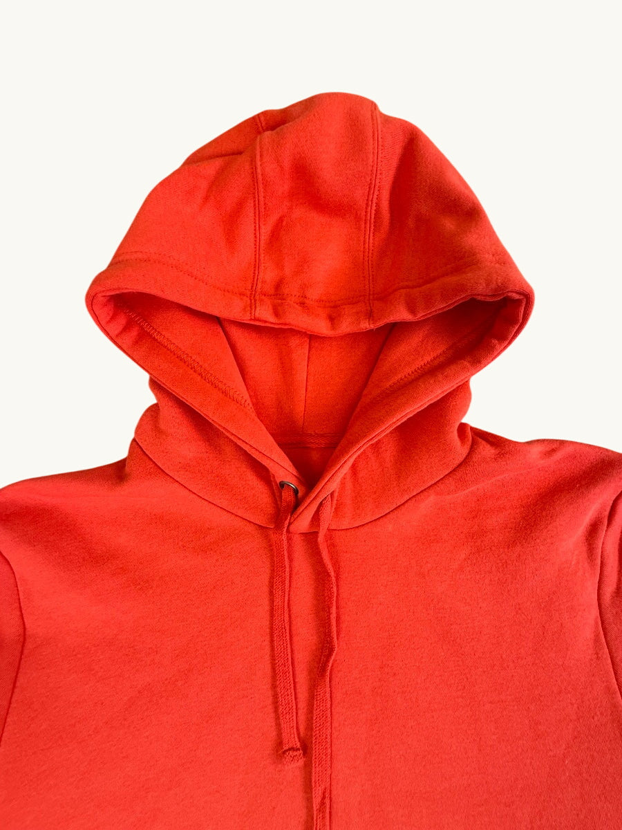 Sudadera con capucha deportiva roja