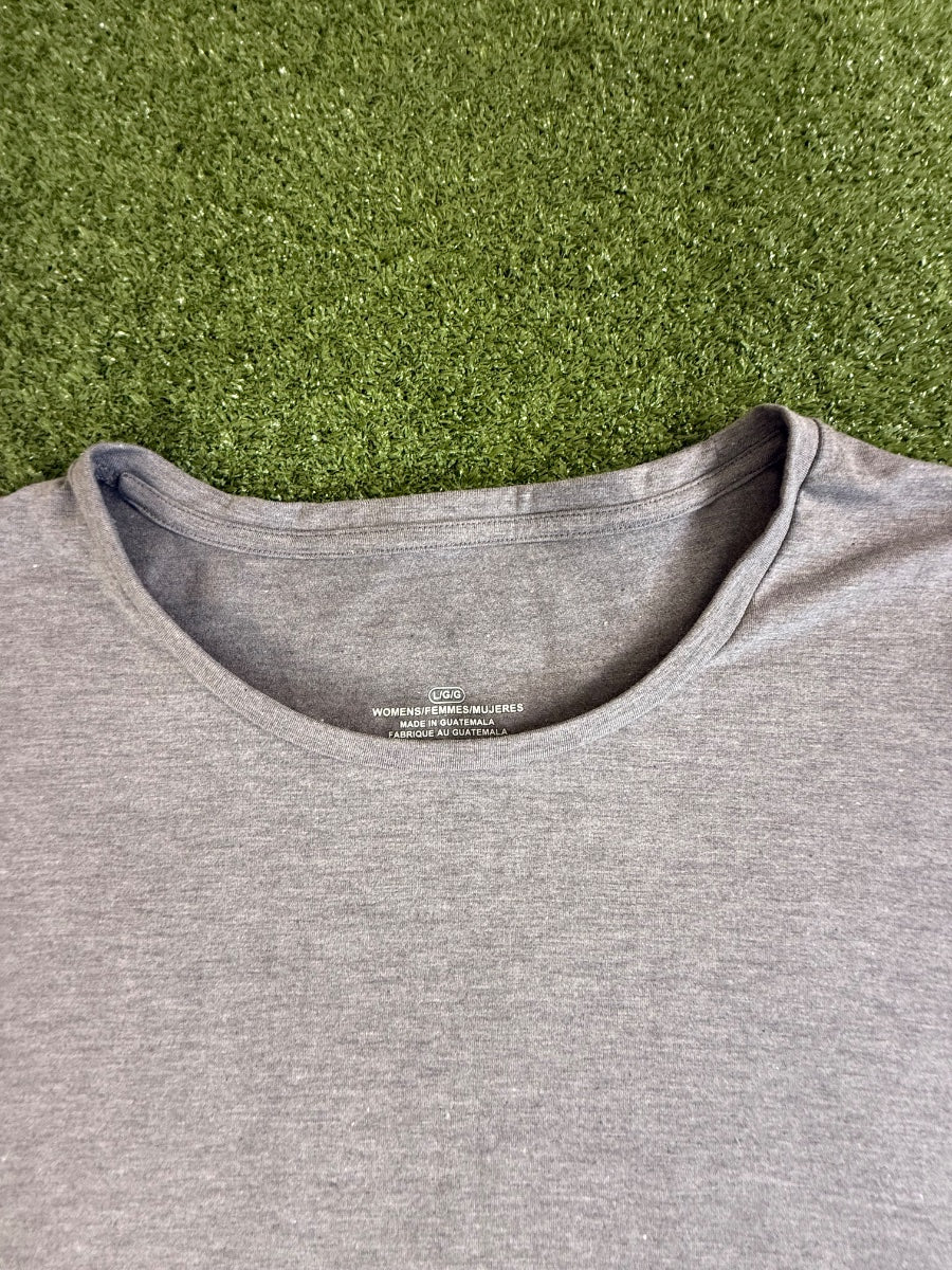 Undecorated Short Sleeve Crewneck Loose Fit Tee