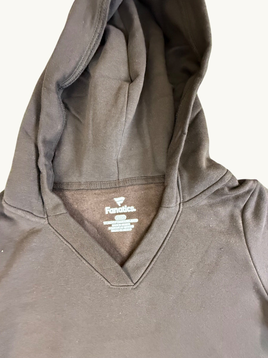Top de manga larga con cuello cruzado para mujer