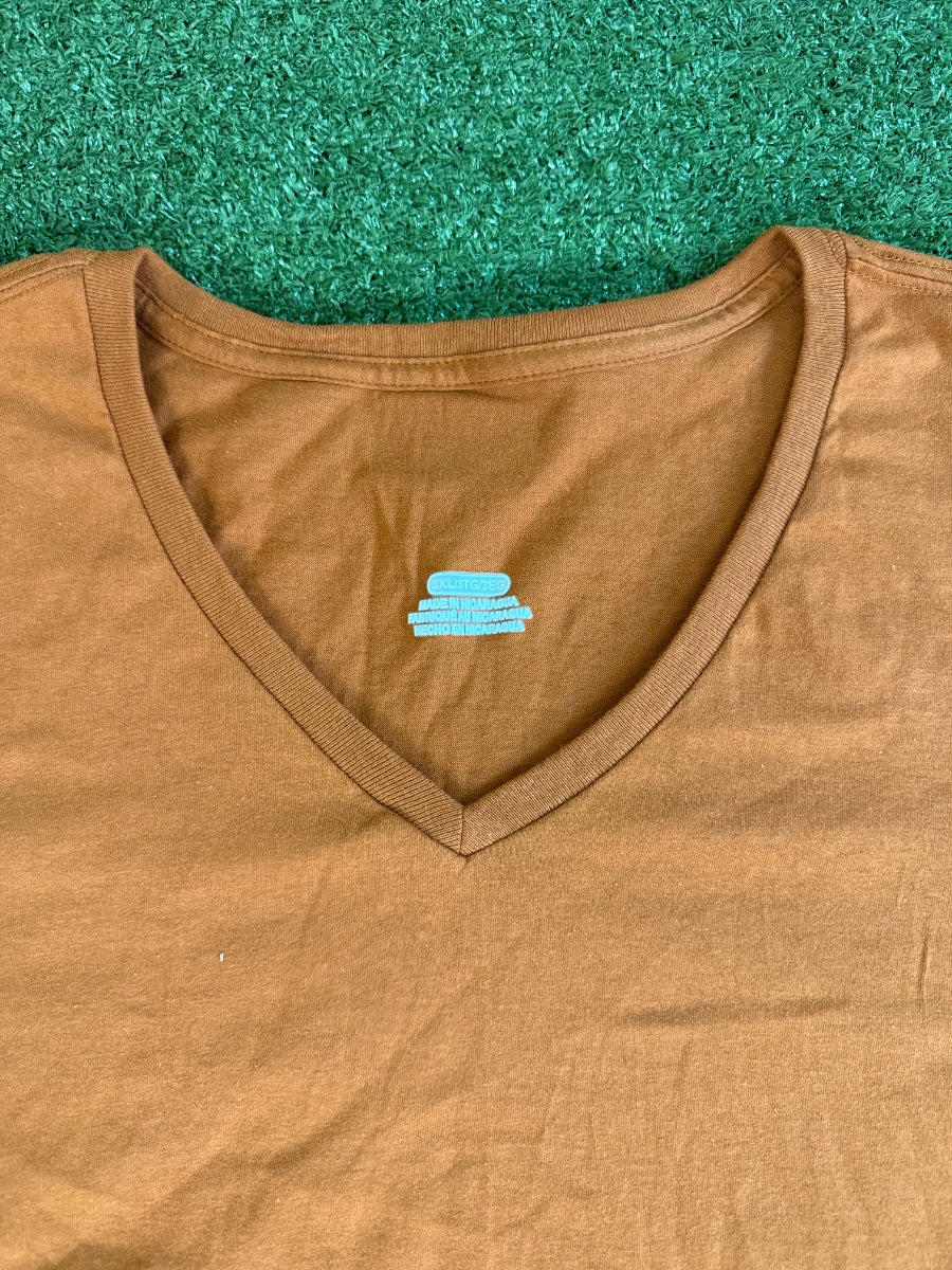 Undecorated Short Sleeve V-Neck Tee