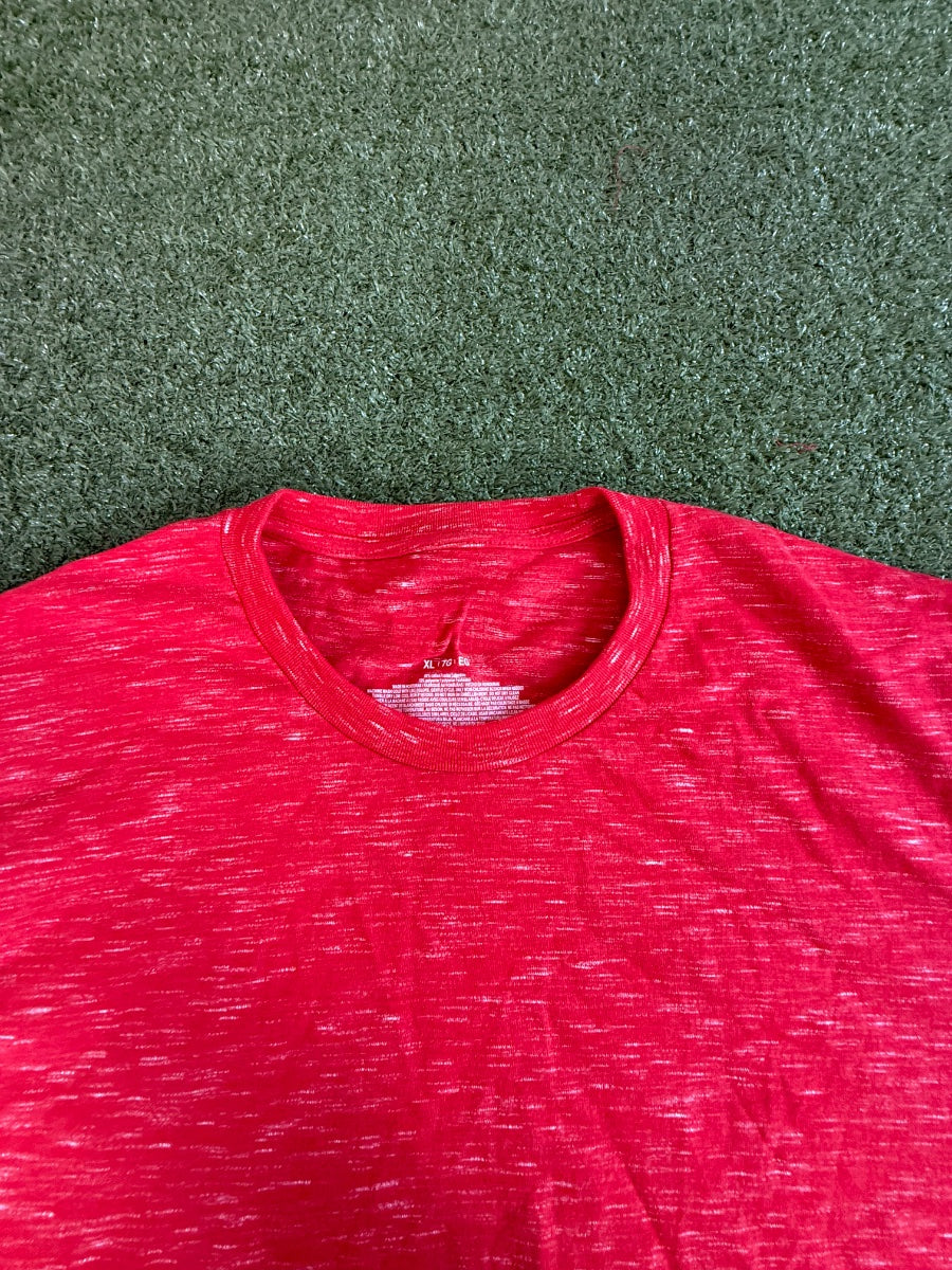 Undecorated Athletic Short Sleeve Space Dye Tee