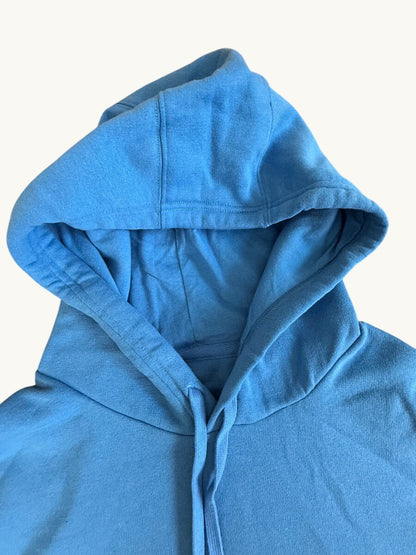 Forro polar de manga larga azul eléctrico