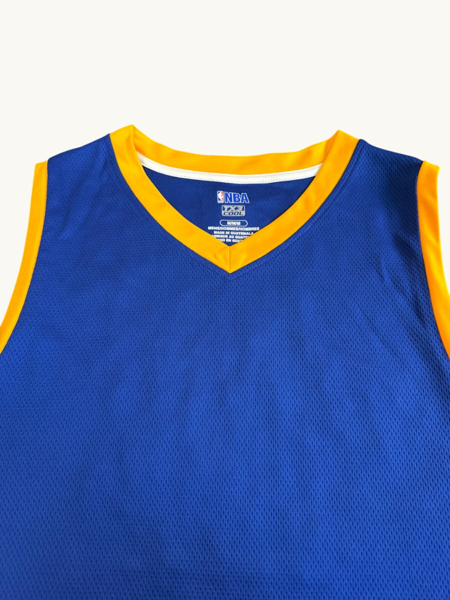 Camiseta sin mangas Royal y Oro (ZA41-1132)