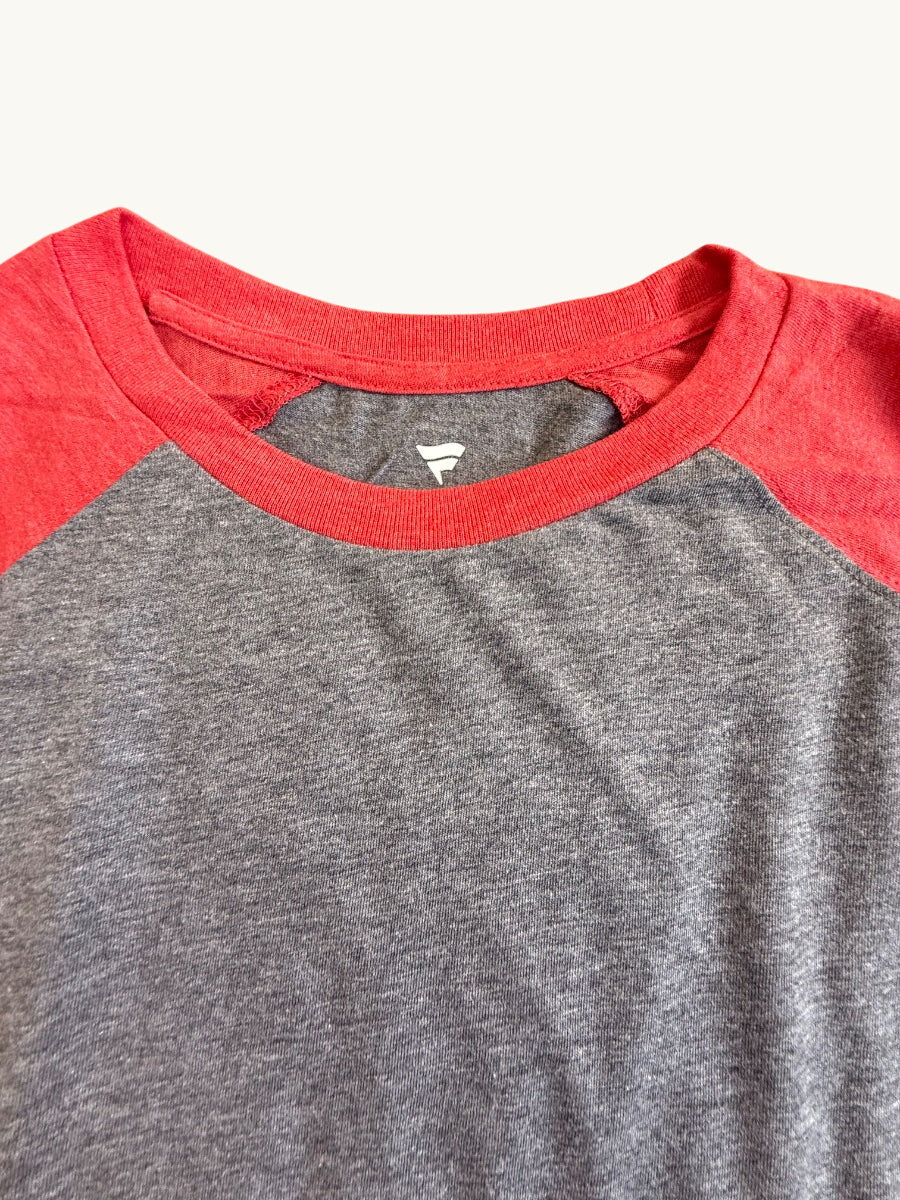 Adult Long Sleeve Raglan Tee