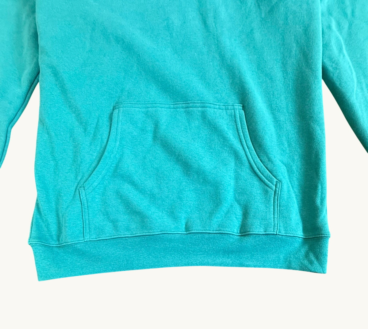 Sudadera con capucha y jersey de color agua