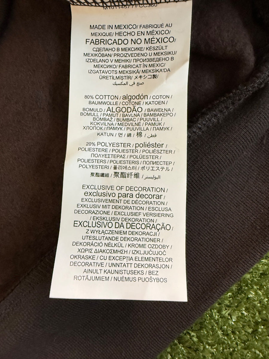 Undecorated Long Sleeve Crossover Neck Top