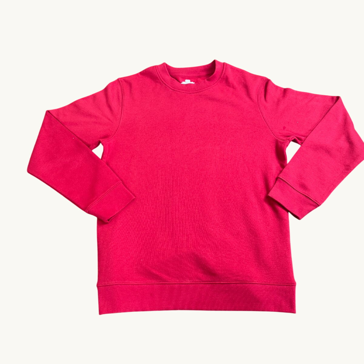 Acrylic/Cotton Turtleneck Fleece Sweatshirt