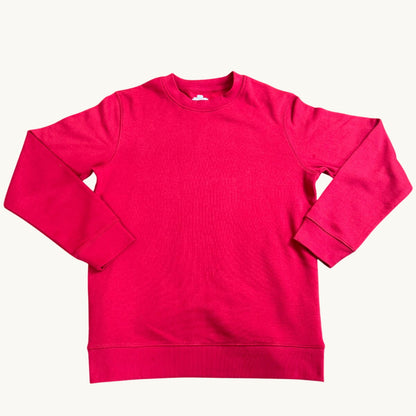 Acrylic/Cotton Turtleneck Fleece Sweatshirt